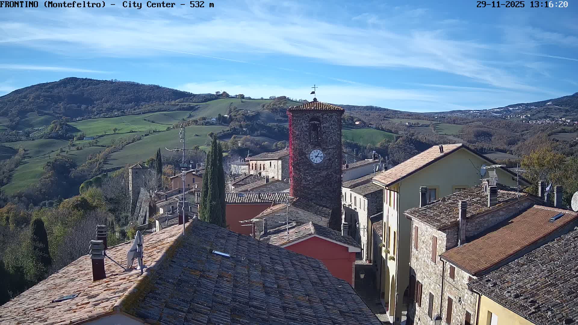 Frontino, Old Town Live Cam - Pesaro & Urbino, Marche, Italy