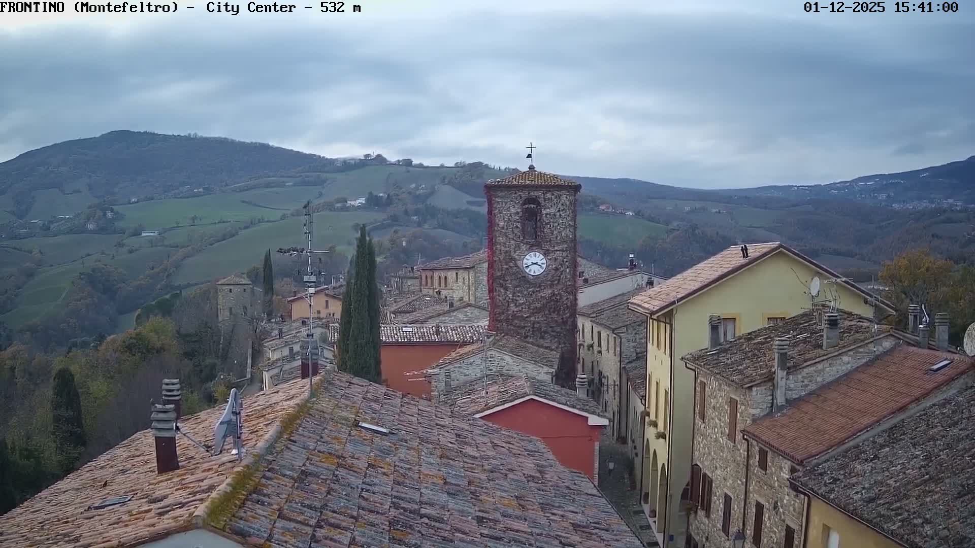 Frontino, Old Town Live Cam - Pesaro & Urbino, Marche, Italy
