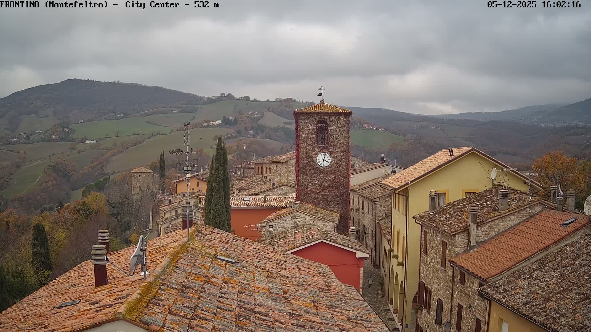 Frontino, Old Town Live Cam - Pesaro & Urbino, Marche, Italy