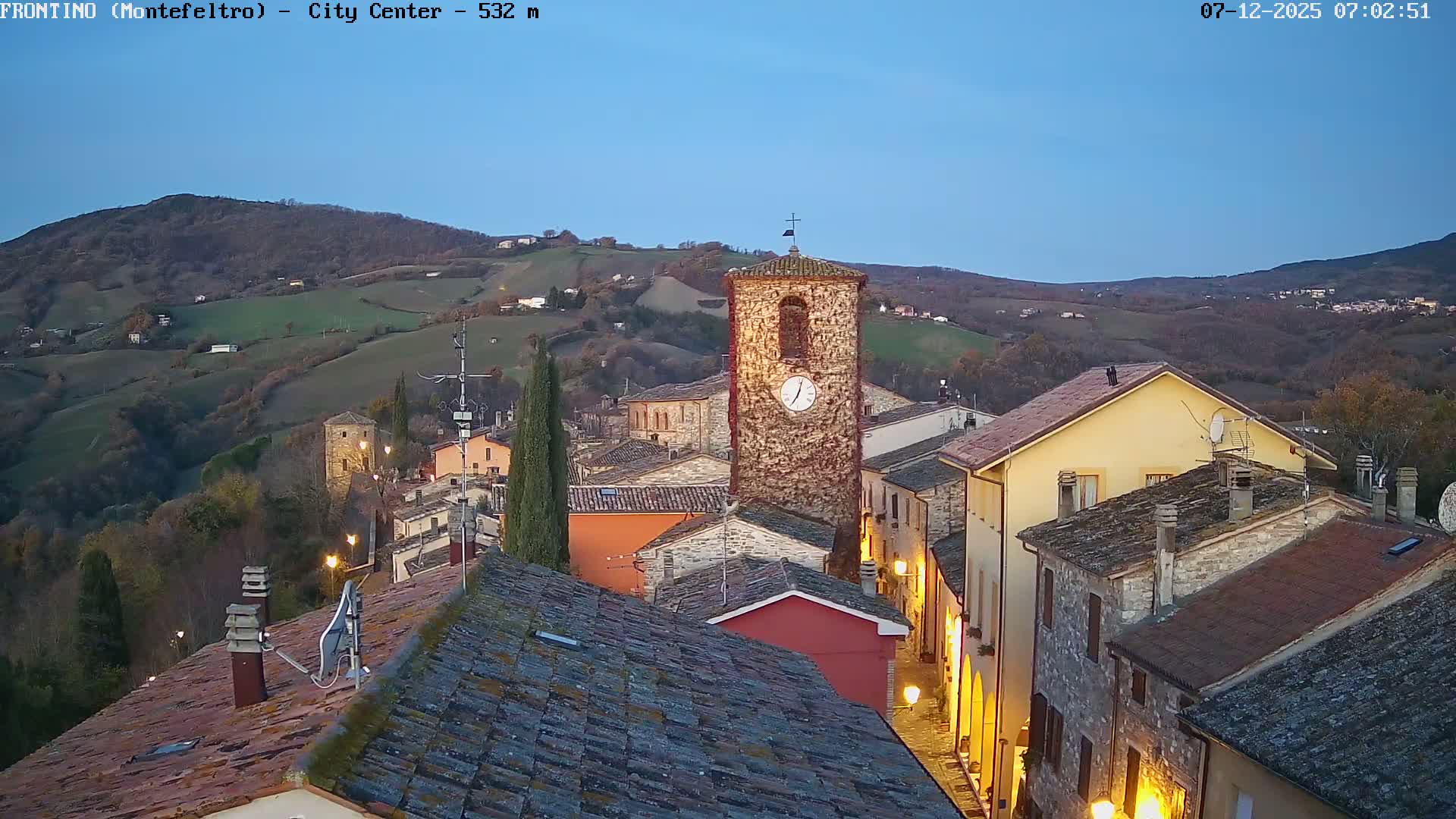 Frontino, Old Town Live Cam - Pesaro & Urbino, Marche, Italy