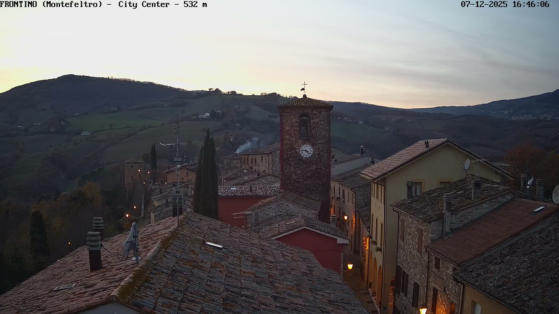 Frontino, Old Town Live Cam - Pesaro & Urbino, Marche, Italy