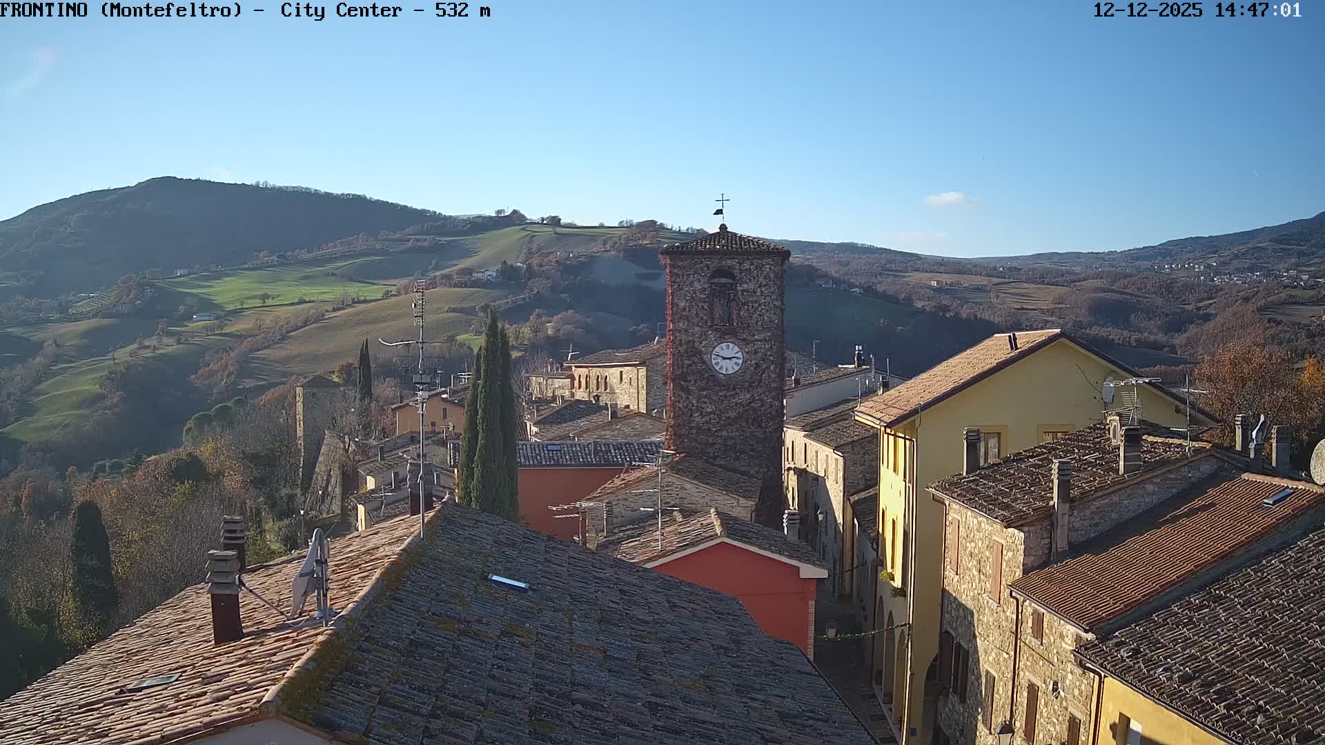 Frontino, Old Town Live Cam - Pesaro & Urbino, Marche, Italy