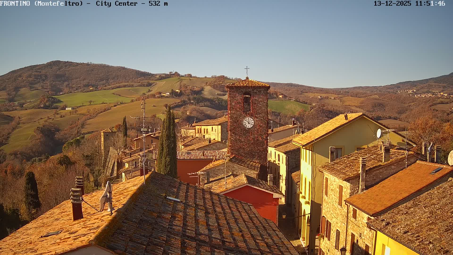 Frontino, Old Town Live Cam - Pesaro & Urbino, Marche, Italy