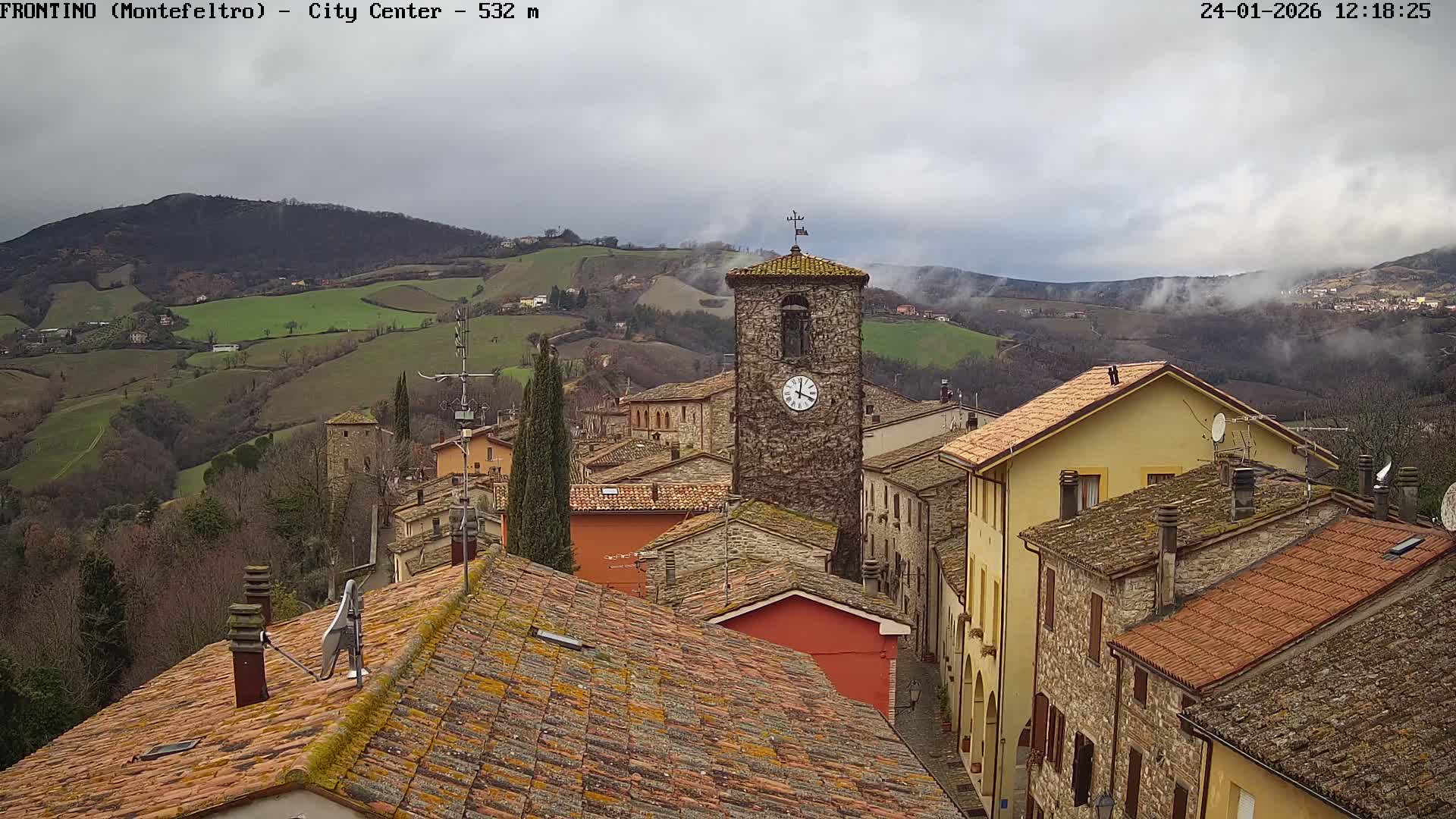 Frontino, Old Town Live Cam - Pesaro & Urbino, Marche, Italy