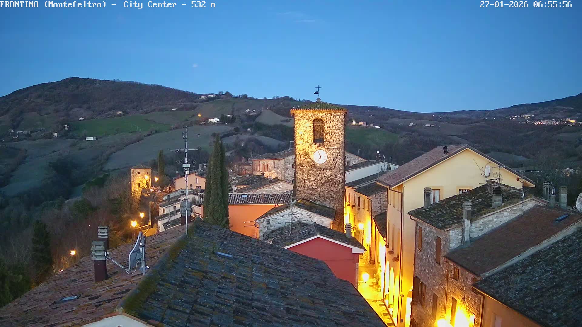 Frontino, Old Town Live Cam - Pesaro & Urbino, Marche, Italy
