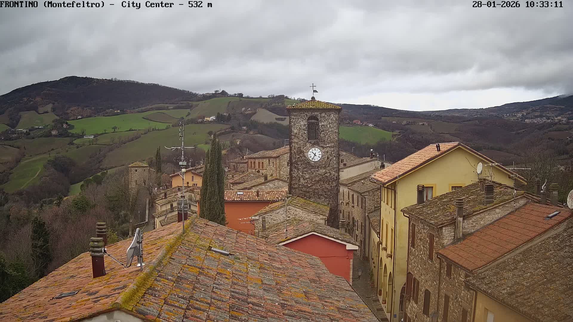 Frontino, Old Town Live Cam - Pesaro & Urbino, Marche, Italy