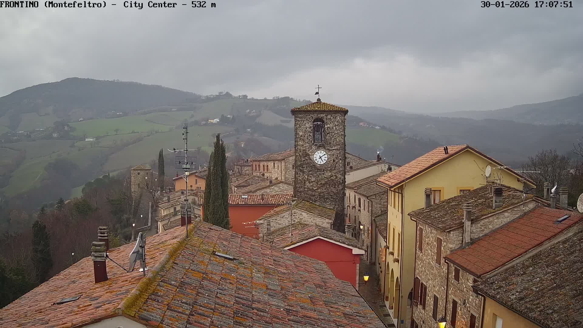 Frontino, Old Town Live Cam - Pesaro & Urbino, Marche, Italy