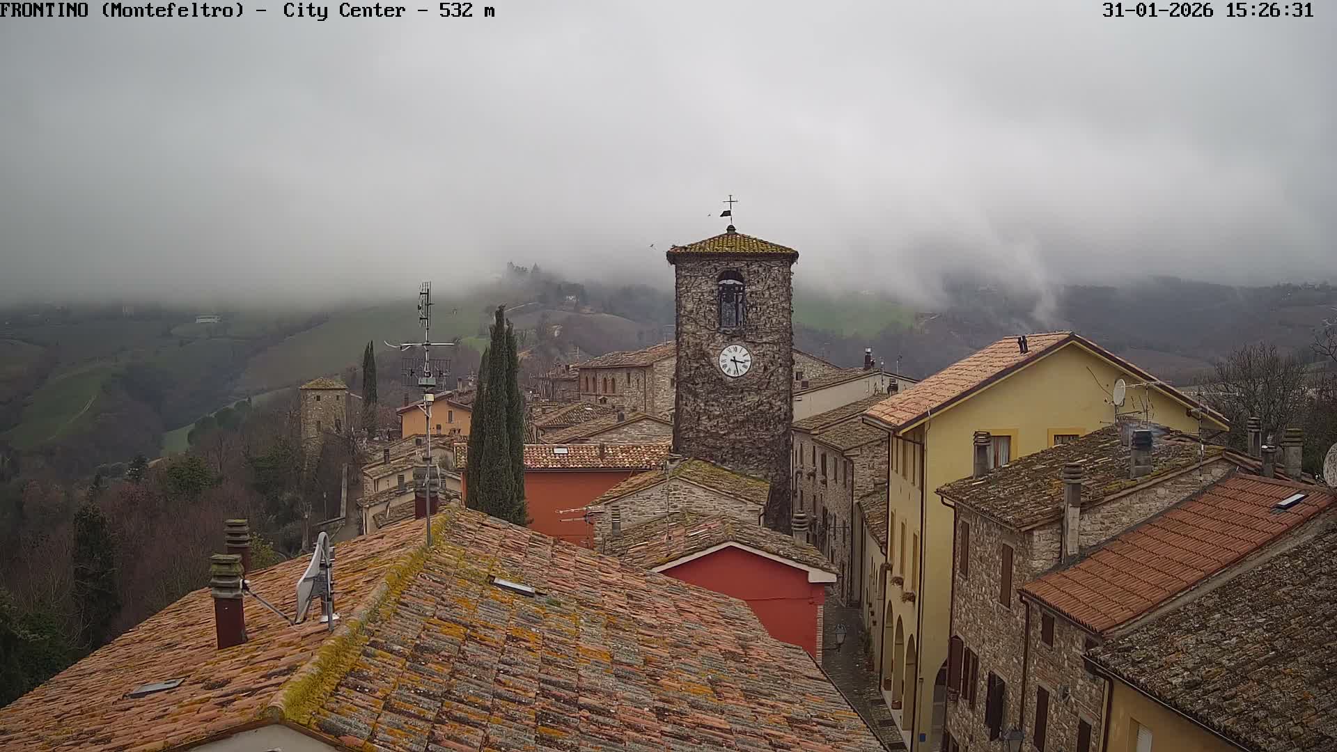 Frontino, Old Town Live Cam - Pesaro & Urbino, Marche, Italy