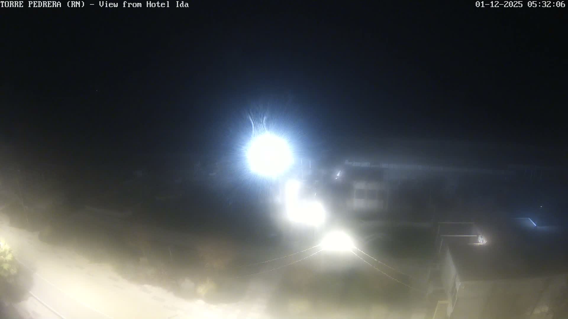 Rimini, Torre Pedrera Beach Live Cam - Emilia-Romagna, Italy