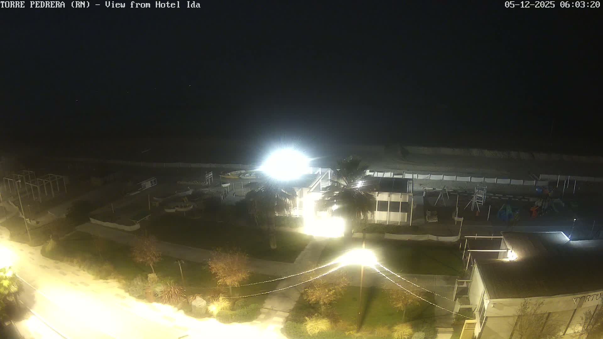Rimini, Torre Pedrera Beach Live Cam - Emilia-Romagna, Italy