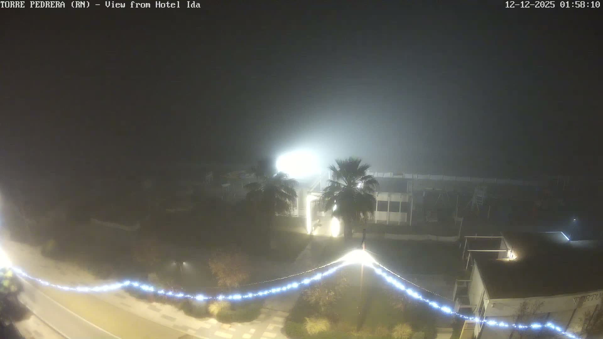 Rimini, Torre Pedrera Beach Live Cam - Emilia-Romagna, Italy