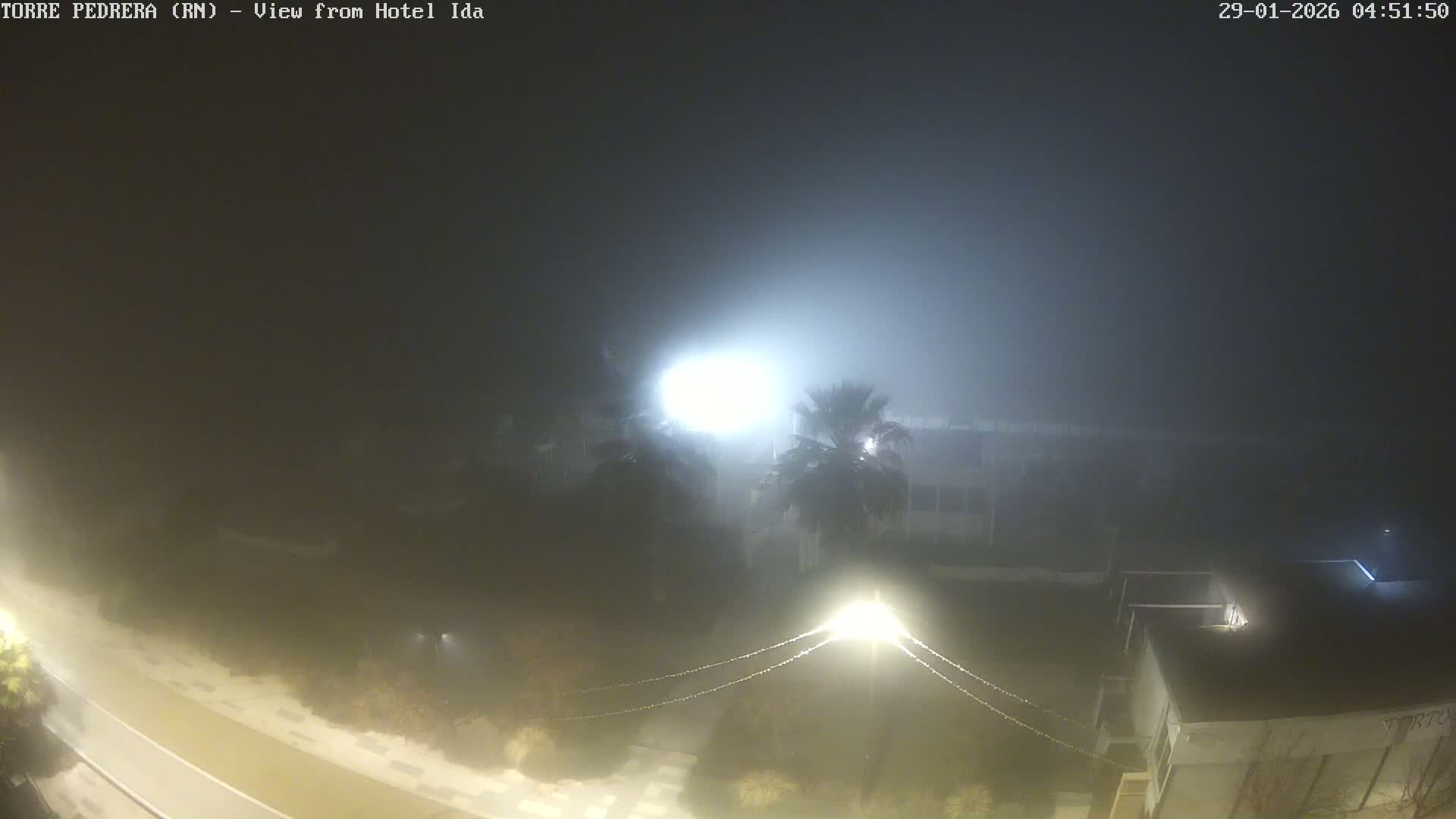 Rimini, Torre Pedrera Beach Live Cam - Emilia-Romagna, Italy