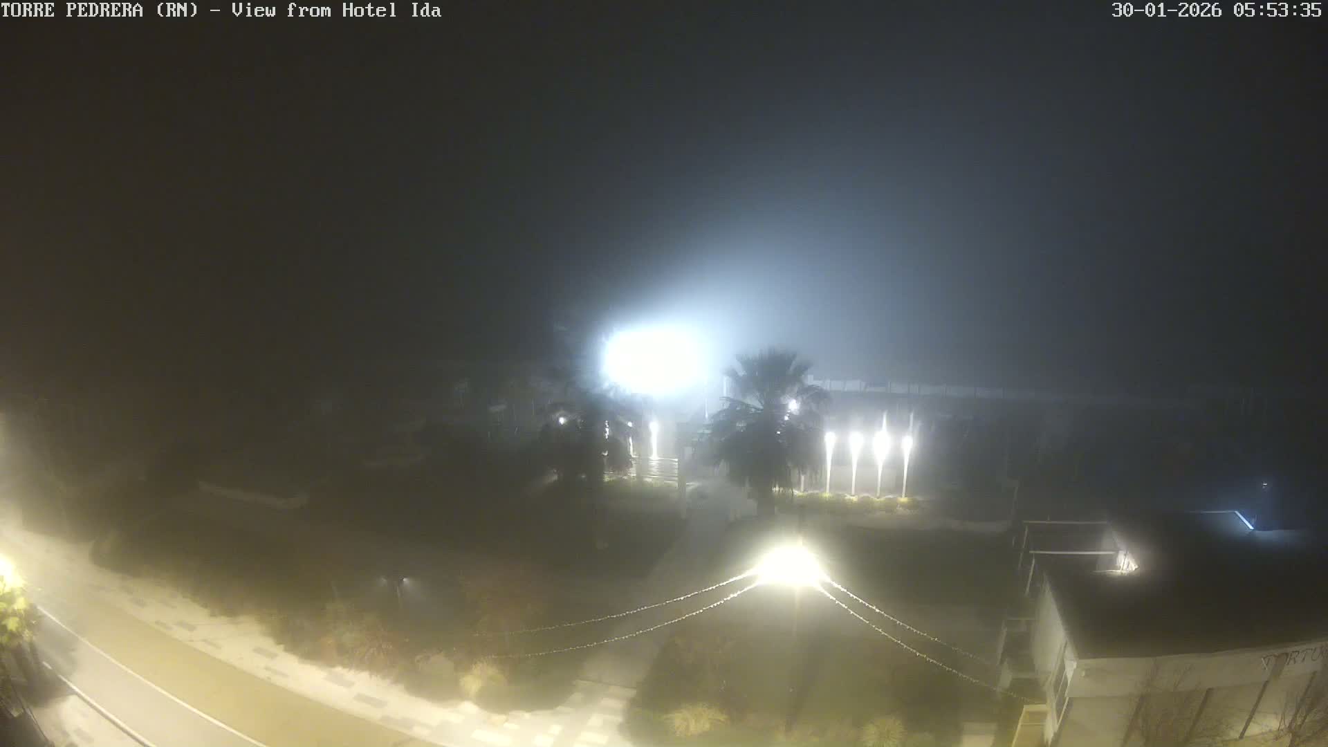 Rimini, Torre Pedrera Beach Live Cam - Emilia-Romagna, Italy
