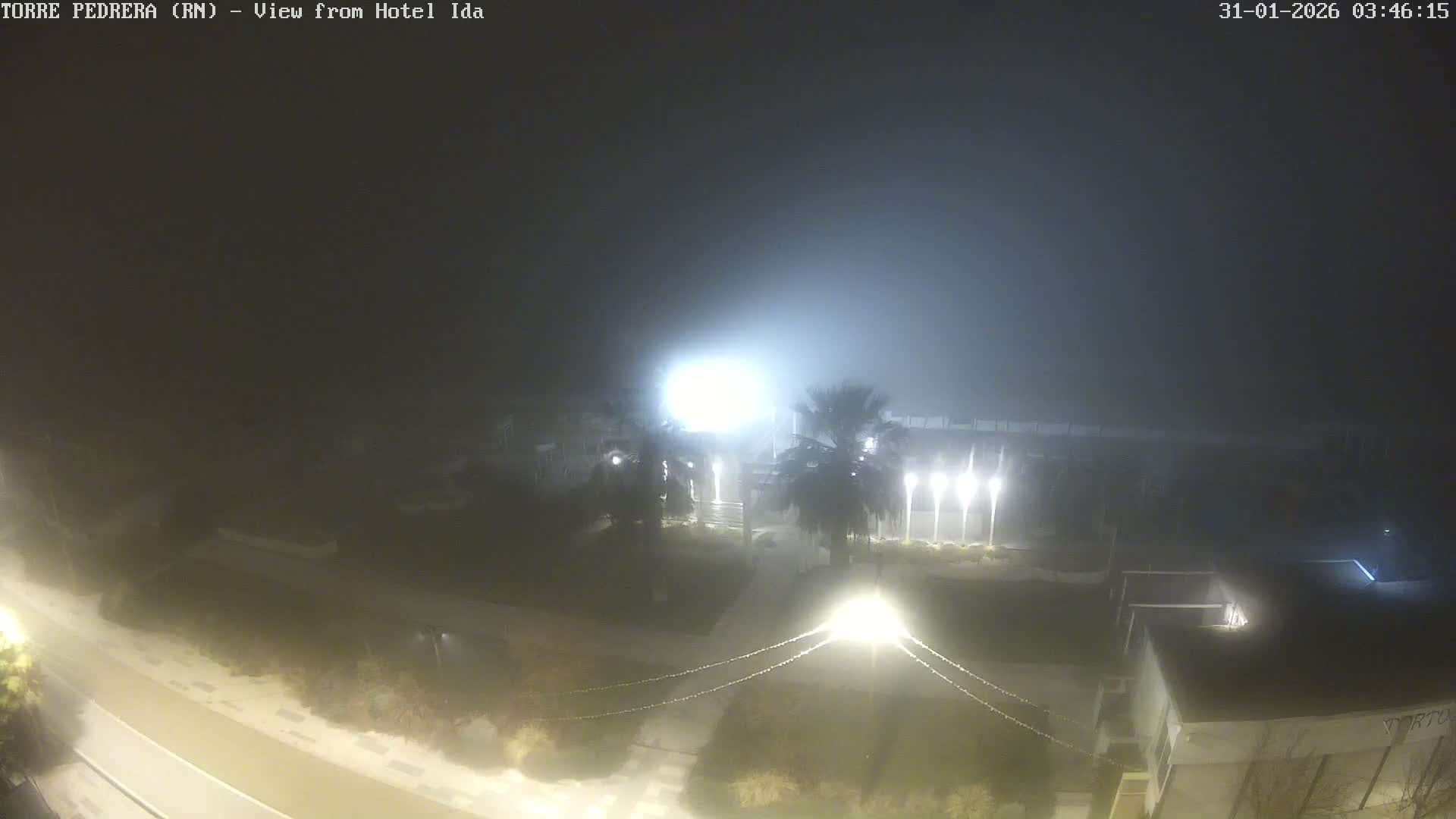 Rimini, Torre Pedrera Beach Live Cam - Emilia-Romagna, Italy