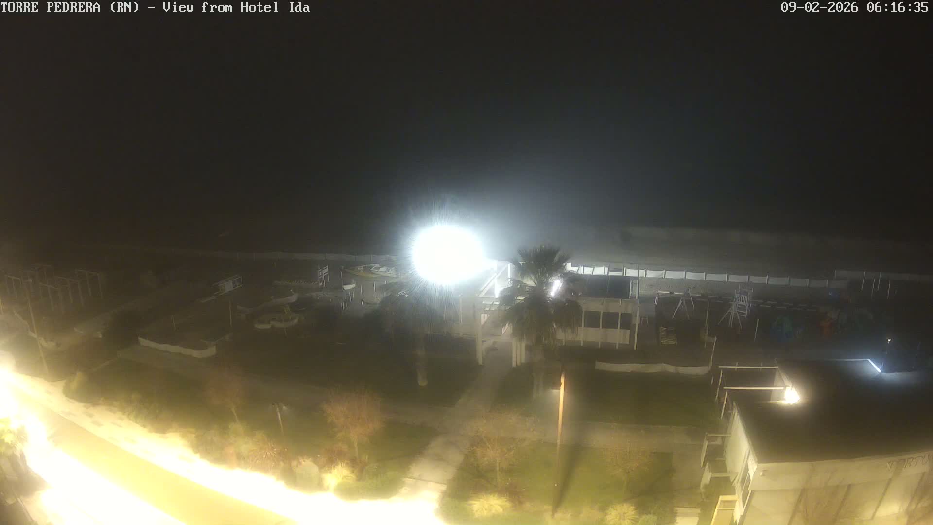 Rimini, Torre Pedrera Beach Live Cam - Emilia-Romagna, Italy