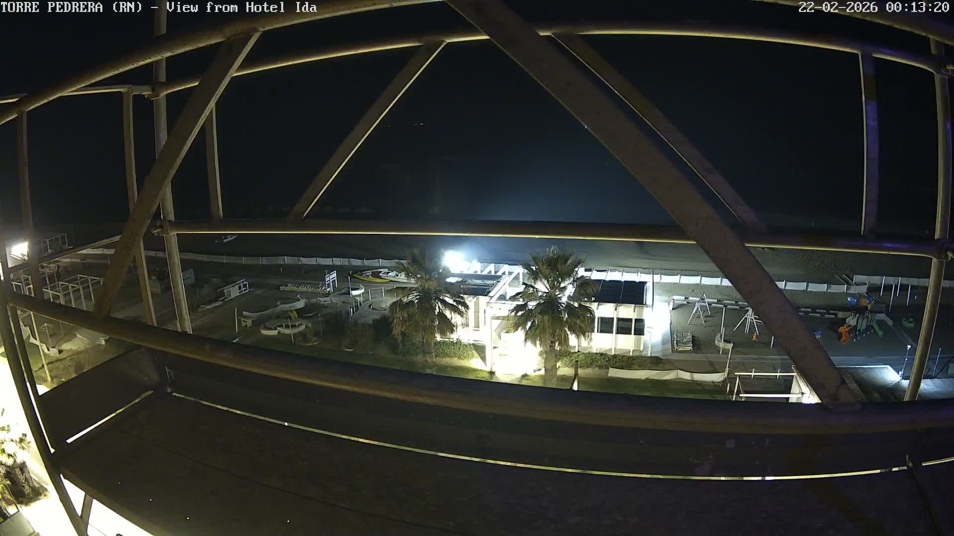 Rimini, Torre Pedrera Beach Live Cam - Emilia-Romagna, Italy
