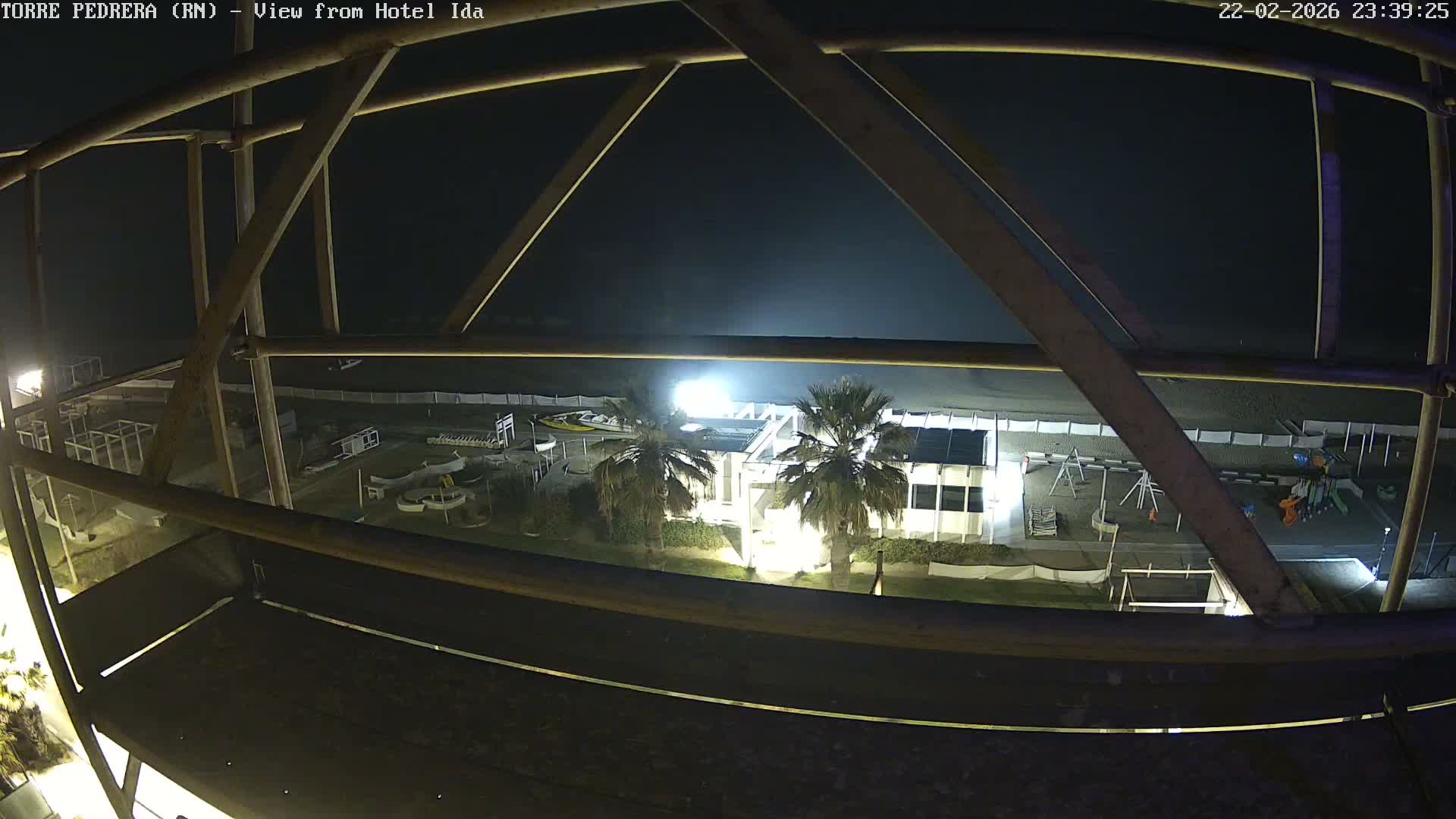 Rimini, Torre Pedrera Beach Live Cam - Emilia-Romagna, Italy