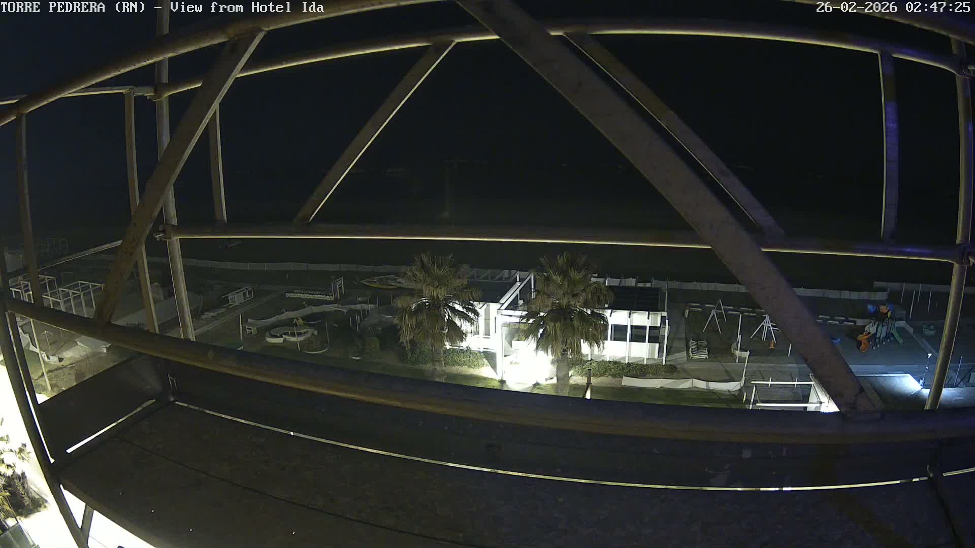 Rimini, Torre Pedrera Beach Live Cam - Emilia-Romagna, Italy
