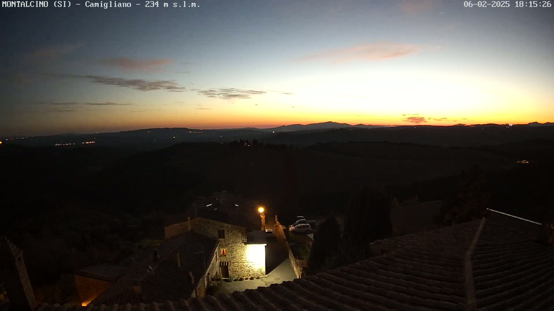 Montalcino, Camigliano Live Cam - Siena, Tuscany, Italy