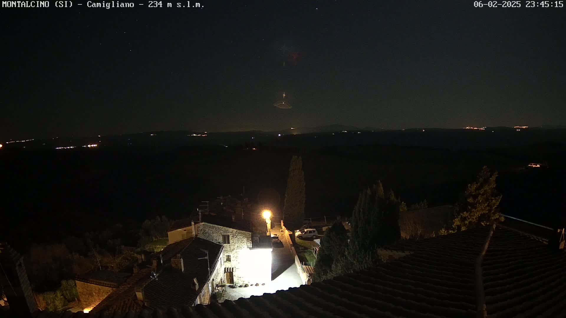 Montalcino, Camigliano Live Cam - Siena, Tuscany, Italy
