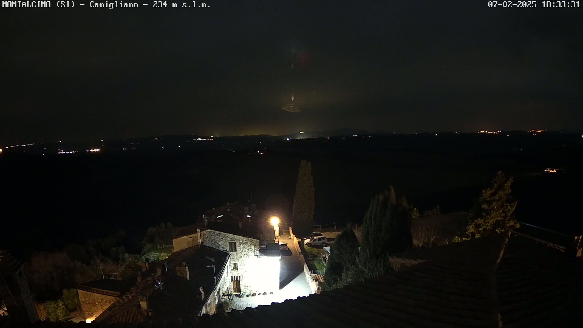 Montalcino, Camigliano Live Cam - Siena, Tuscany, Italy