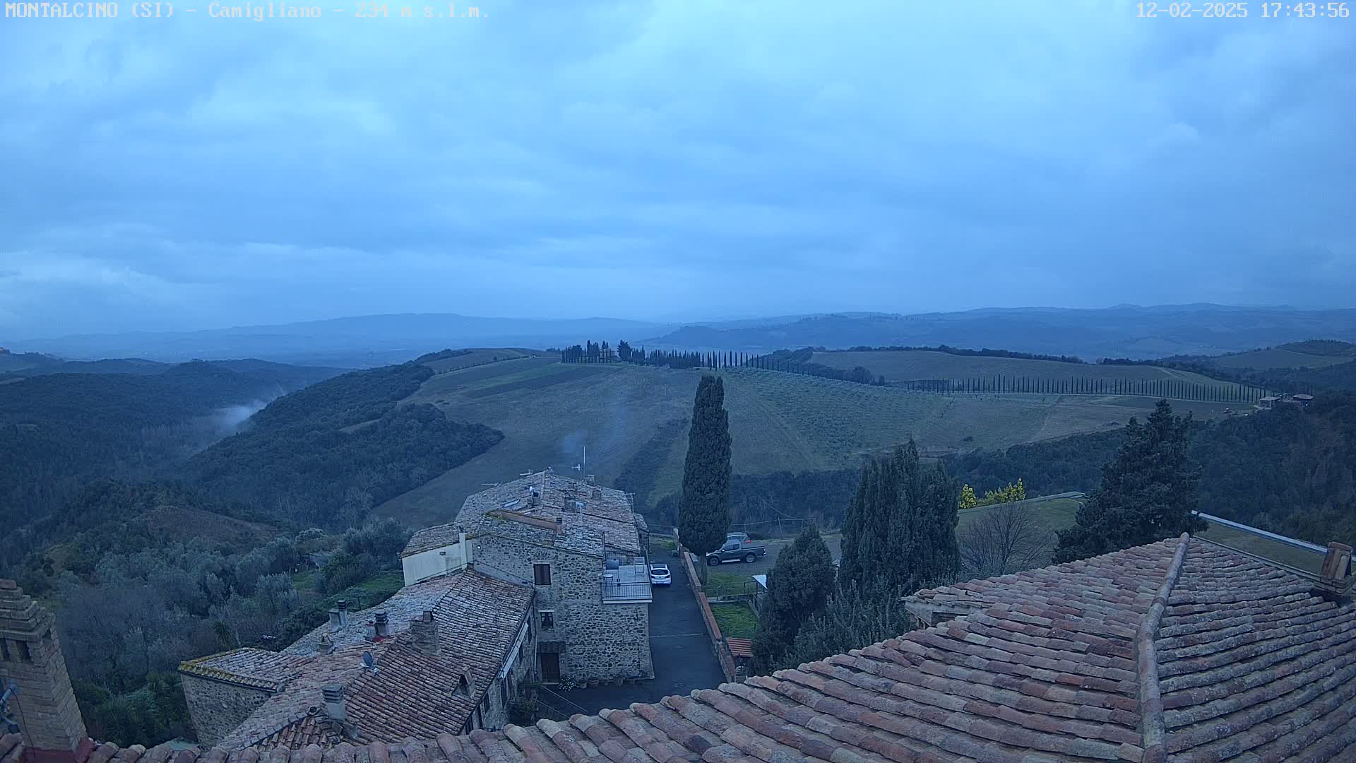 Montalcino, Camigliano Live Cam - Siena, Tuscany, Italy