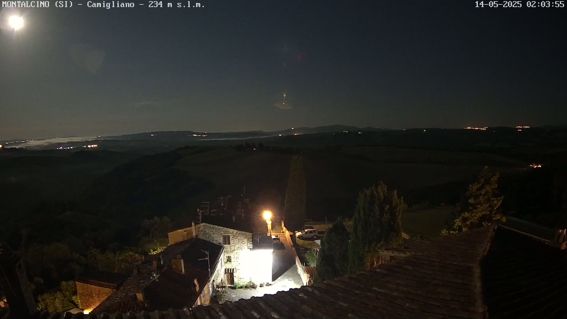 Montalcino, Camigliano Live Cam - Siena, Tuscany, Italy