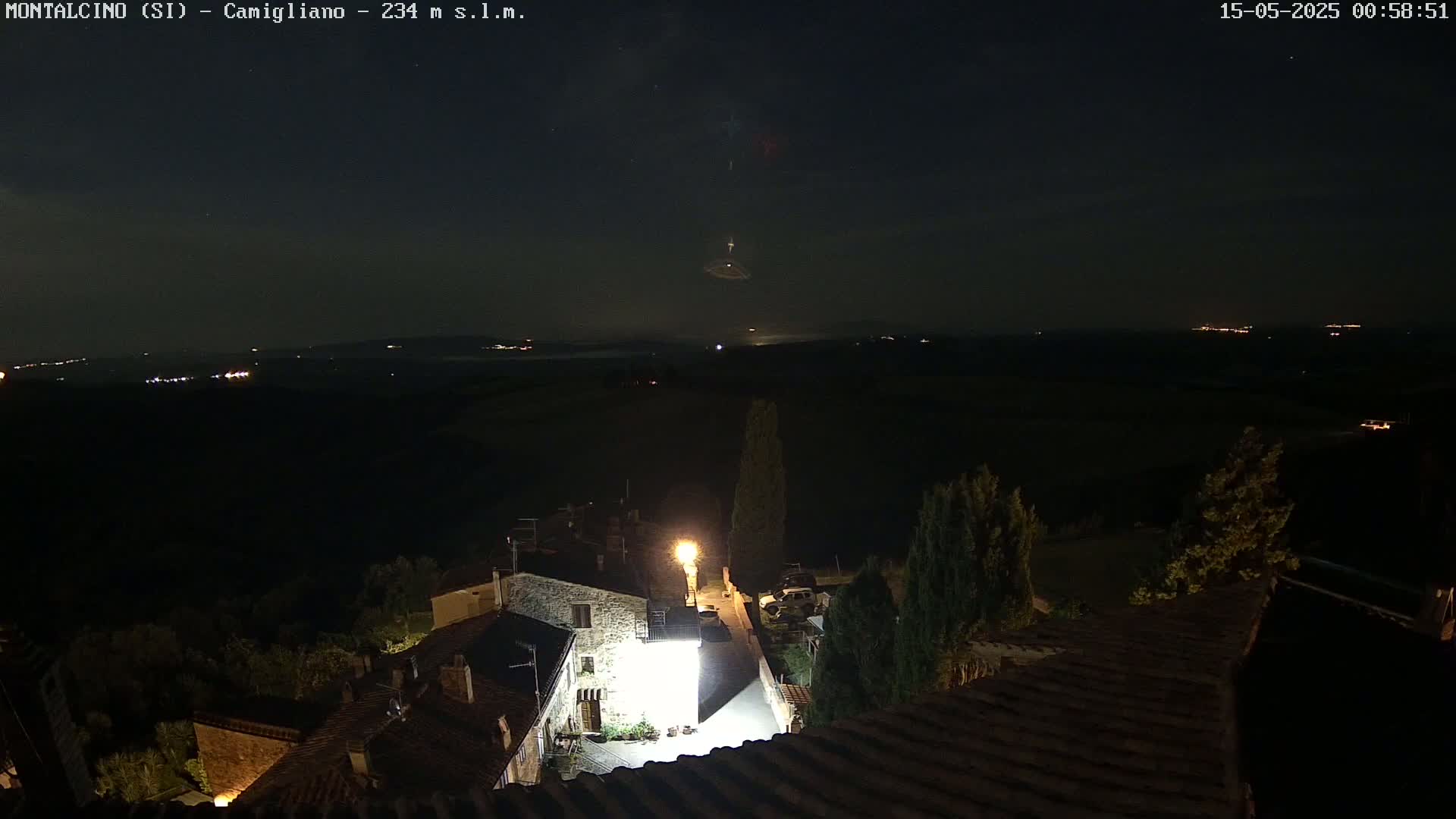Montalcino, Camigliano Live Cam - Siena, Tuscany, Italy