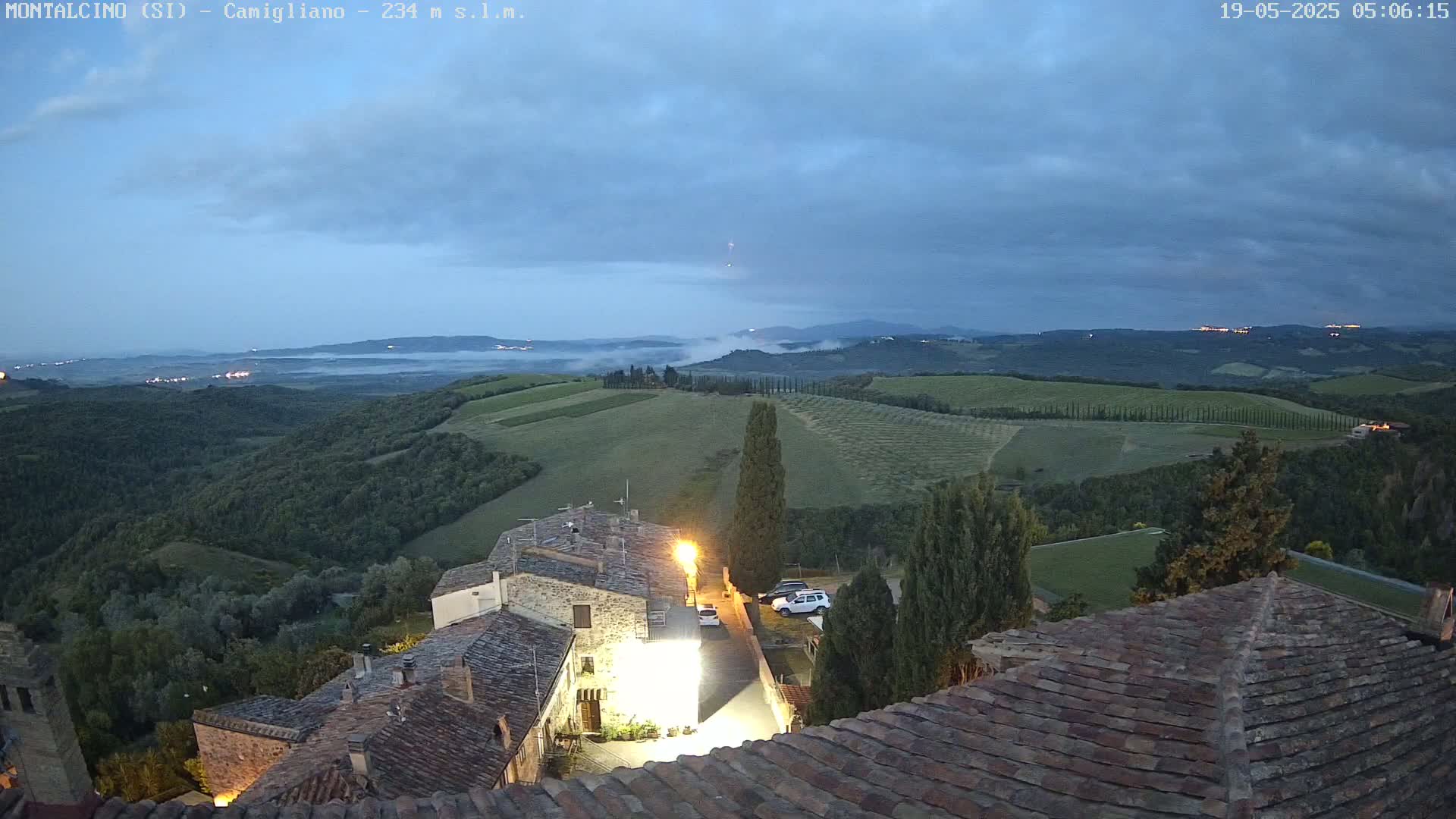 Montalcino, Camigliano Live Cam - Siena, Tuscany, Italy