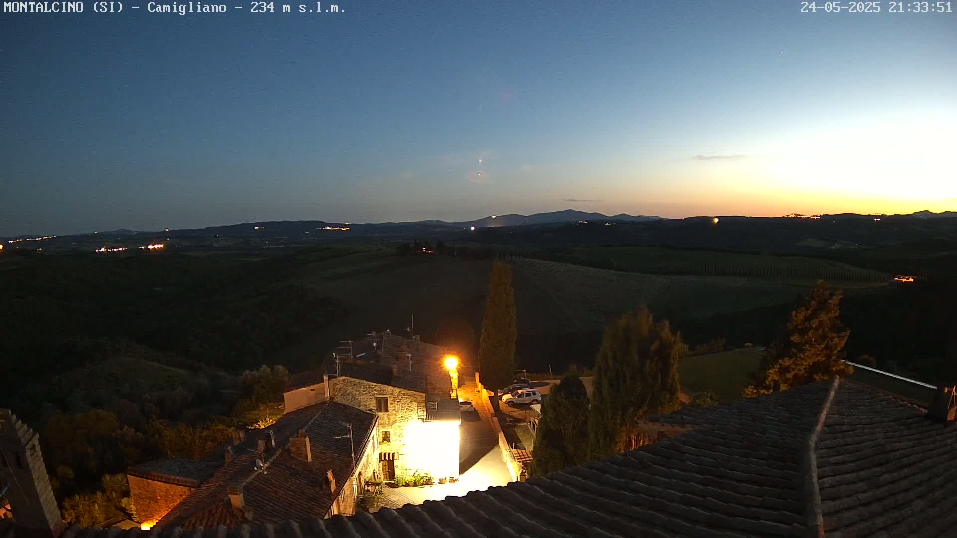 Montalcino, Camigliano Live Cam - Siena, Tuscany, Italy