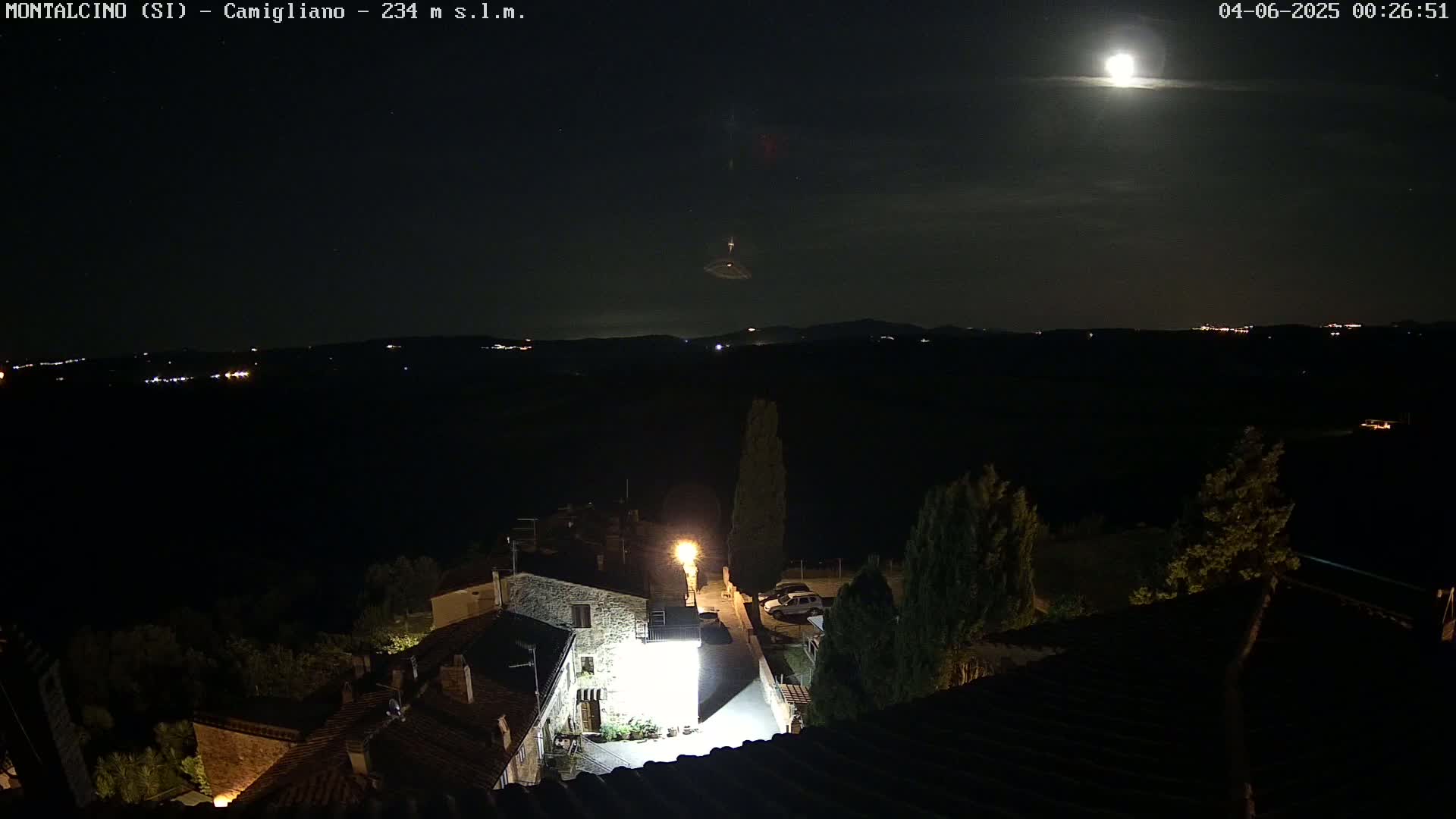 Montalcino, Camigliano Live Cam - Siena, Tuscany, Italy