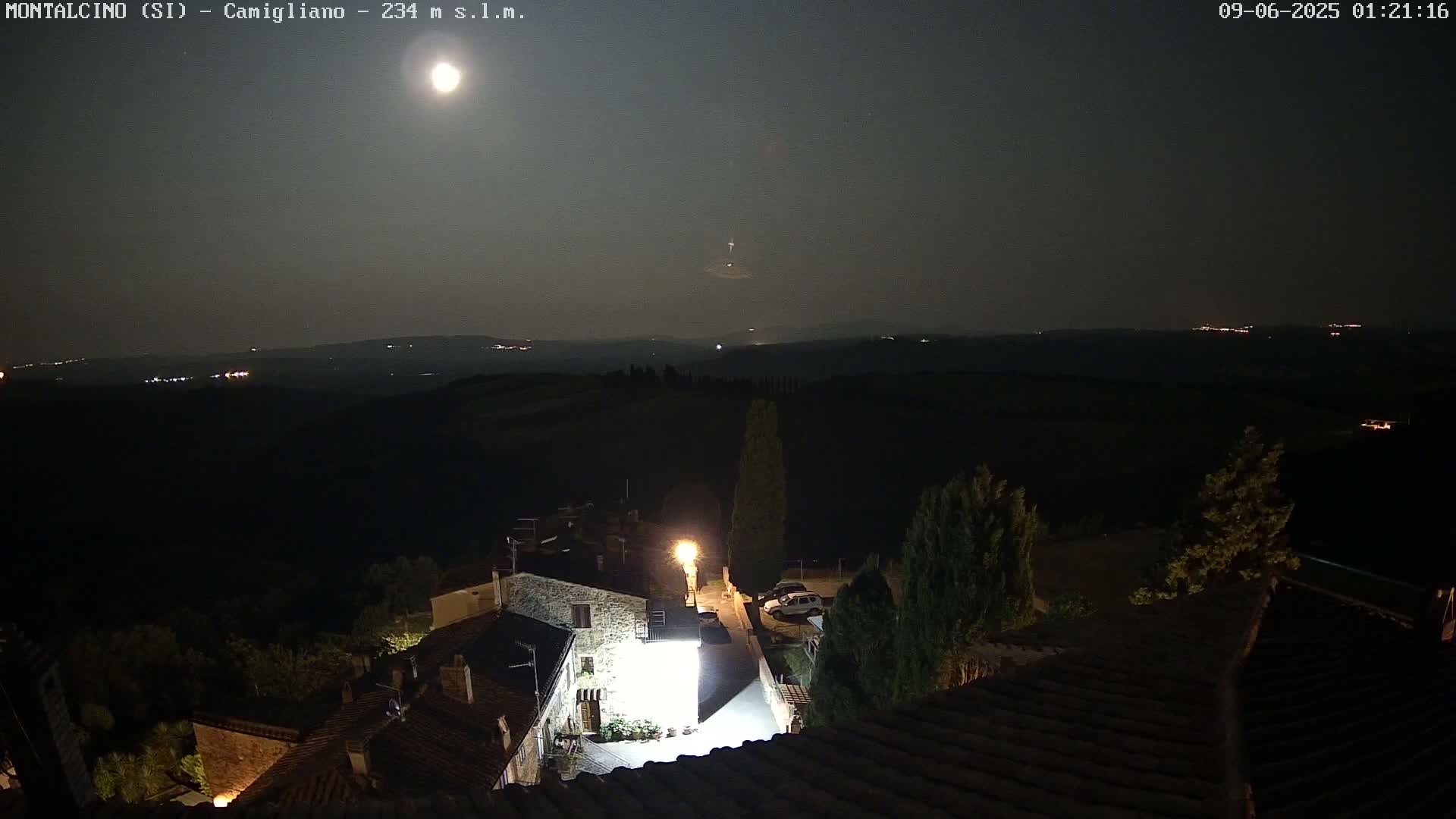 Montalcino, Camigliano Live Cam - Siena, Tuscany, Italy