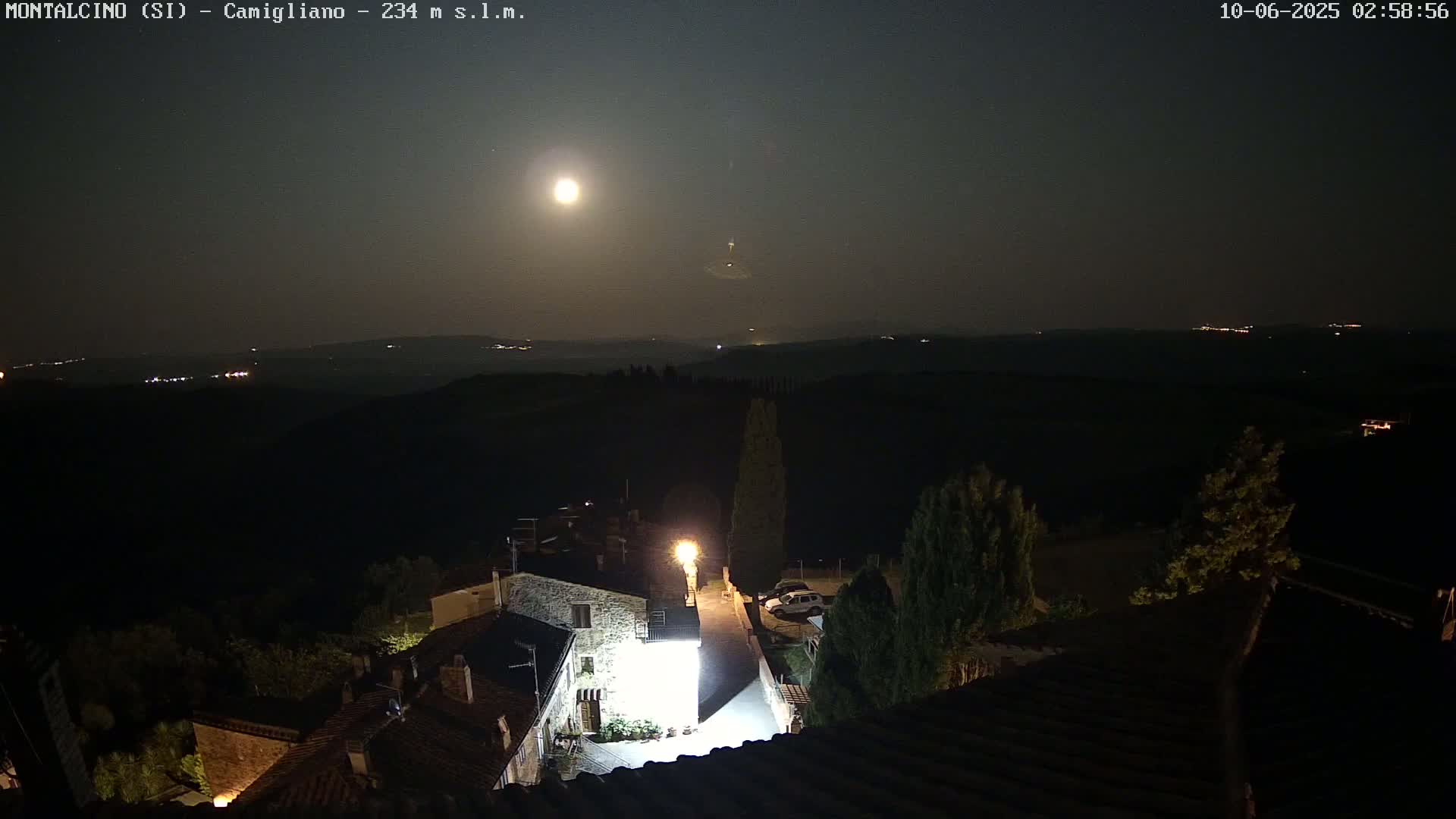 Montalcino, Camigliano Live Cam - Siena, Tuscany, Italy