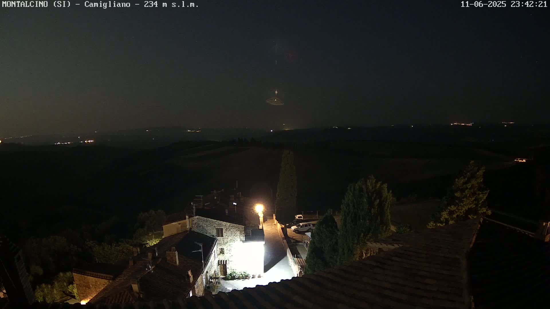 Montalcino, Camigliano Live Cam - Siena, Tuscany, Italy