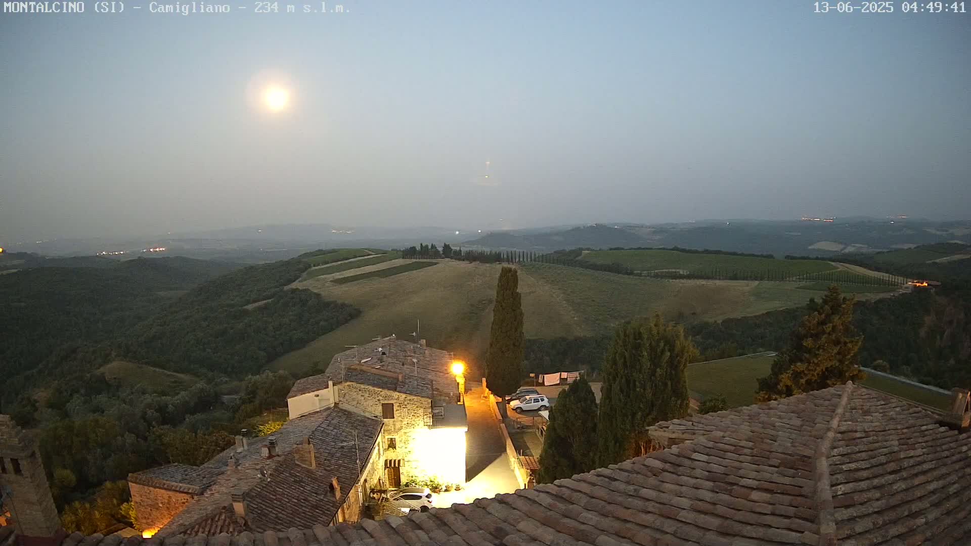 Montalcino, Camigliano Live Cam - Siena, Tuscany, Italy