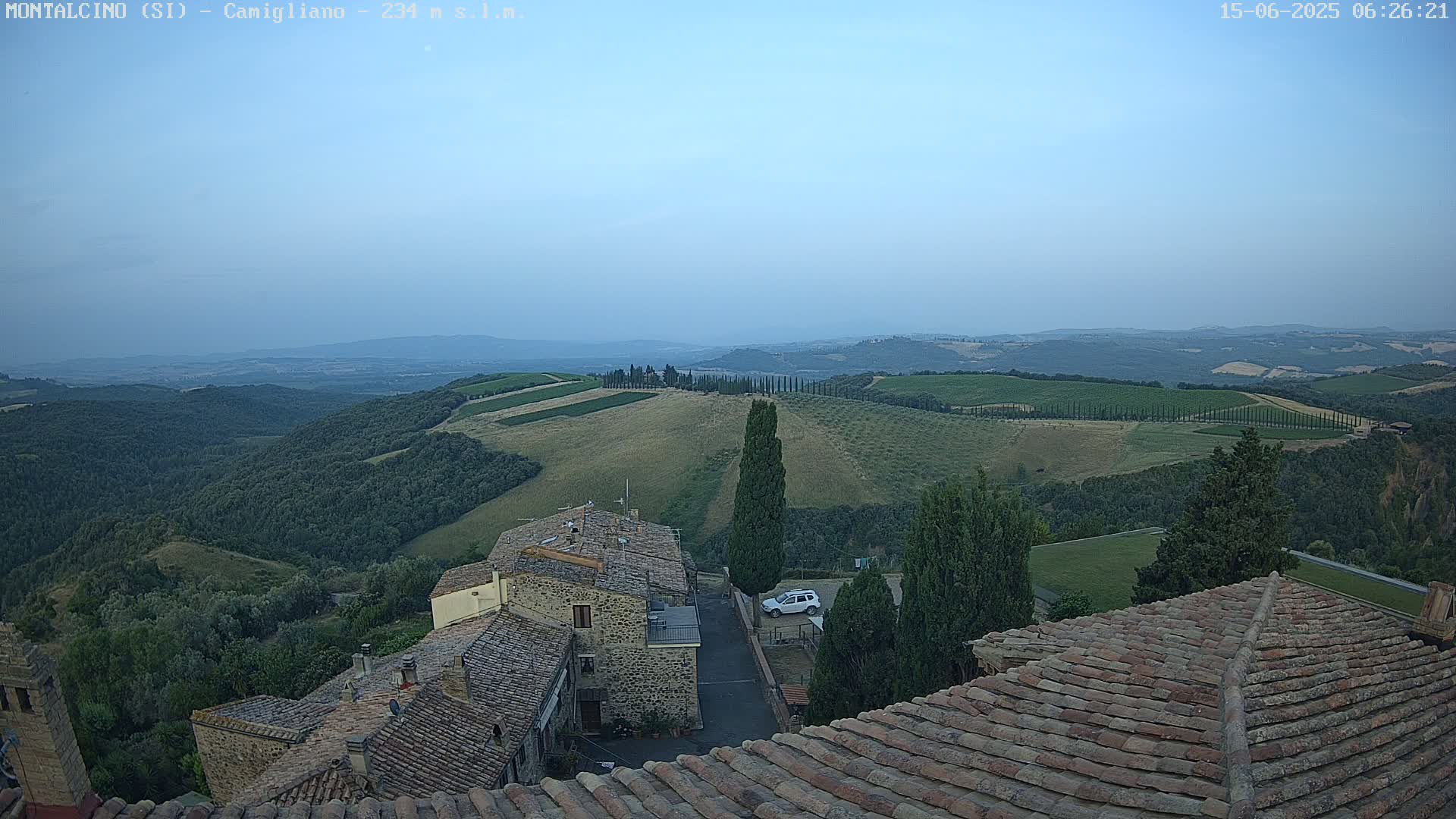Montalcino, Camigliano Live Cam - Siena, Tuscany, Italy