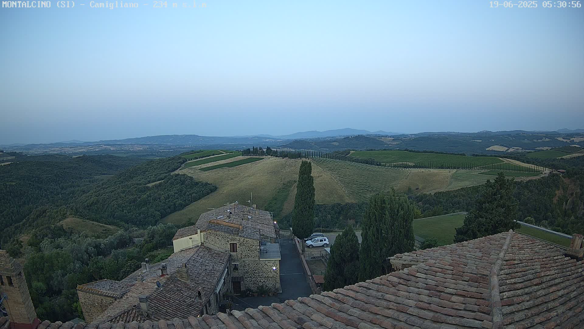 Montalcino, Camigliano Live Cam - Siena, Tuscany, Italy