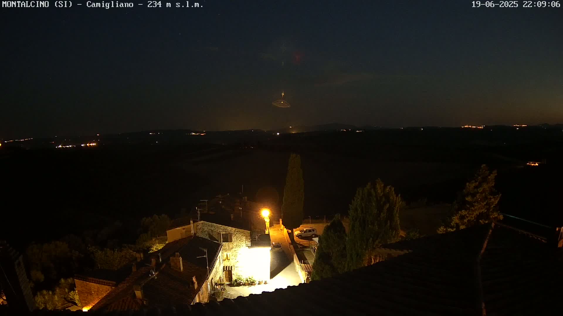 Montalcino, Camigliano Live Cam - Siena, Tuscany, Italy