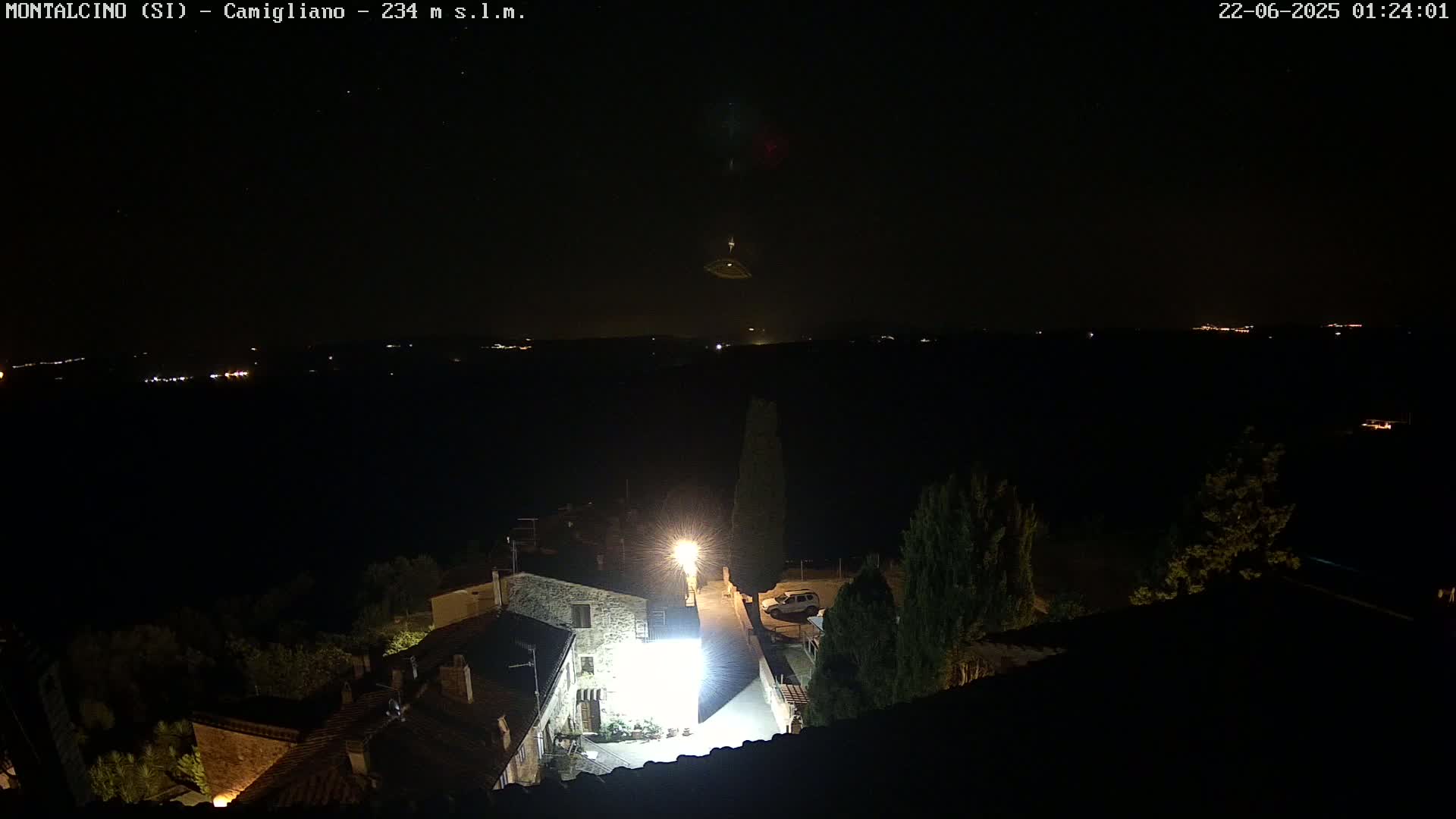 Montalcino, Camigliano Live Cam - Siena, Tuscany, Italy