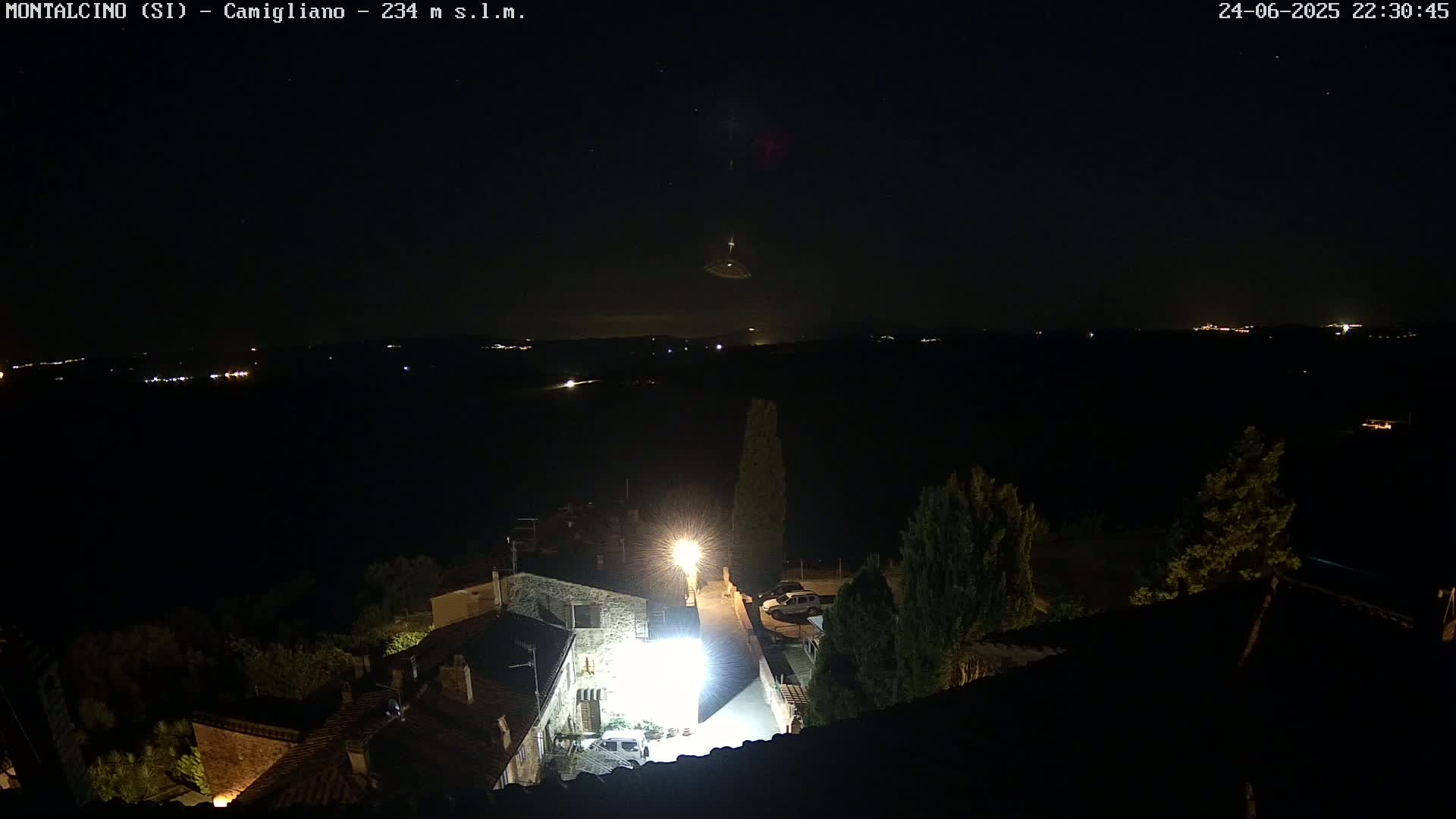 Montalcino, Camigliano Live Cam - Siena, Tuscany, Italy