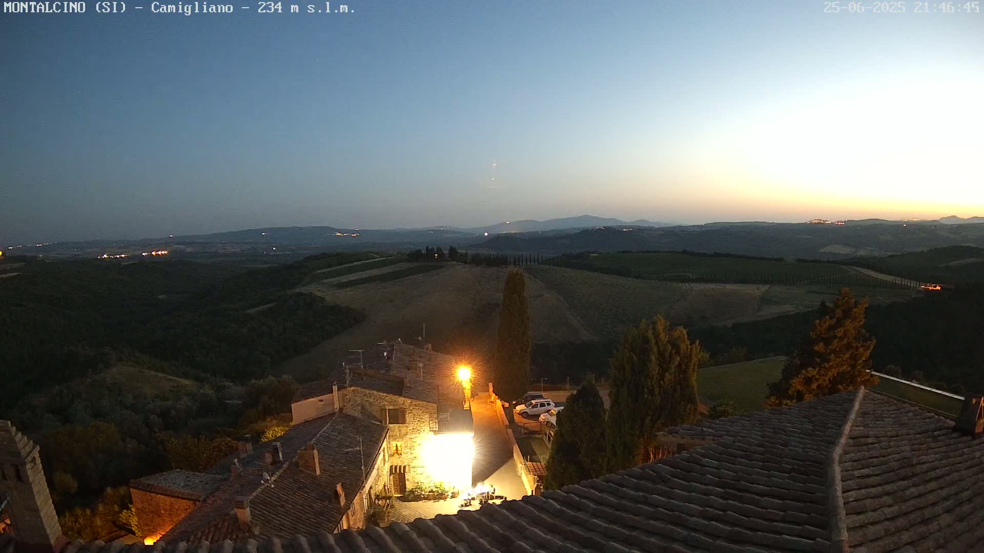 Montalcino, Camigliano Live Cam - Siena, Tuscany, Italy