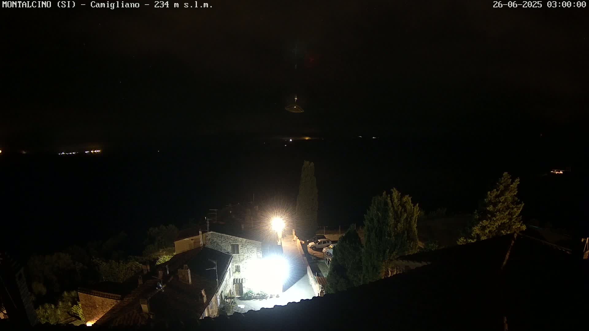 Montalcino, Camigliano Live Cam - Siena, Tuscany, Italy