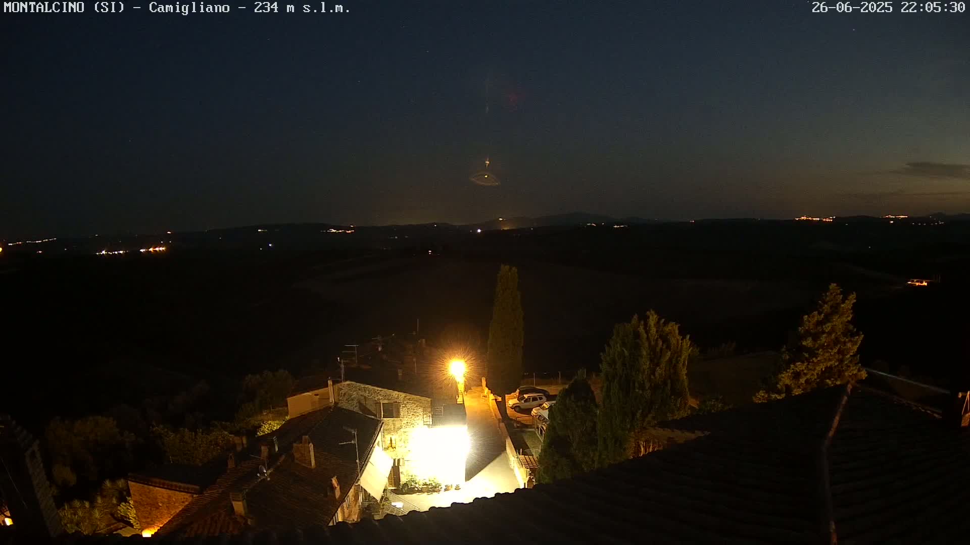 Montalcino, Camigliano Live Cam - Siena, Tuscany, Italy