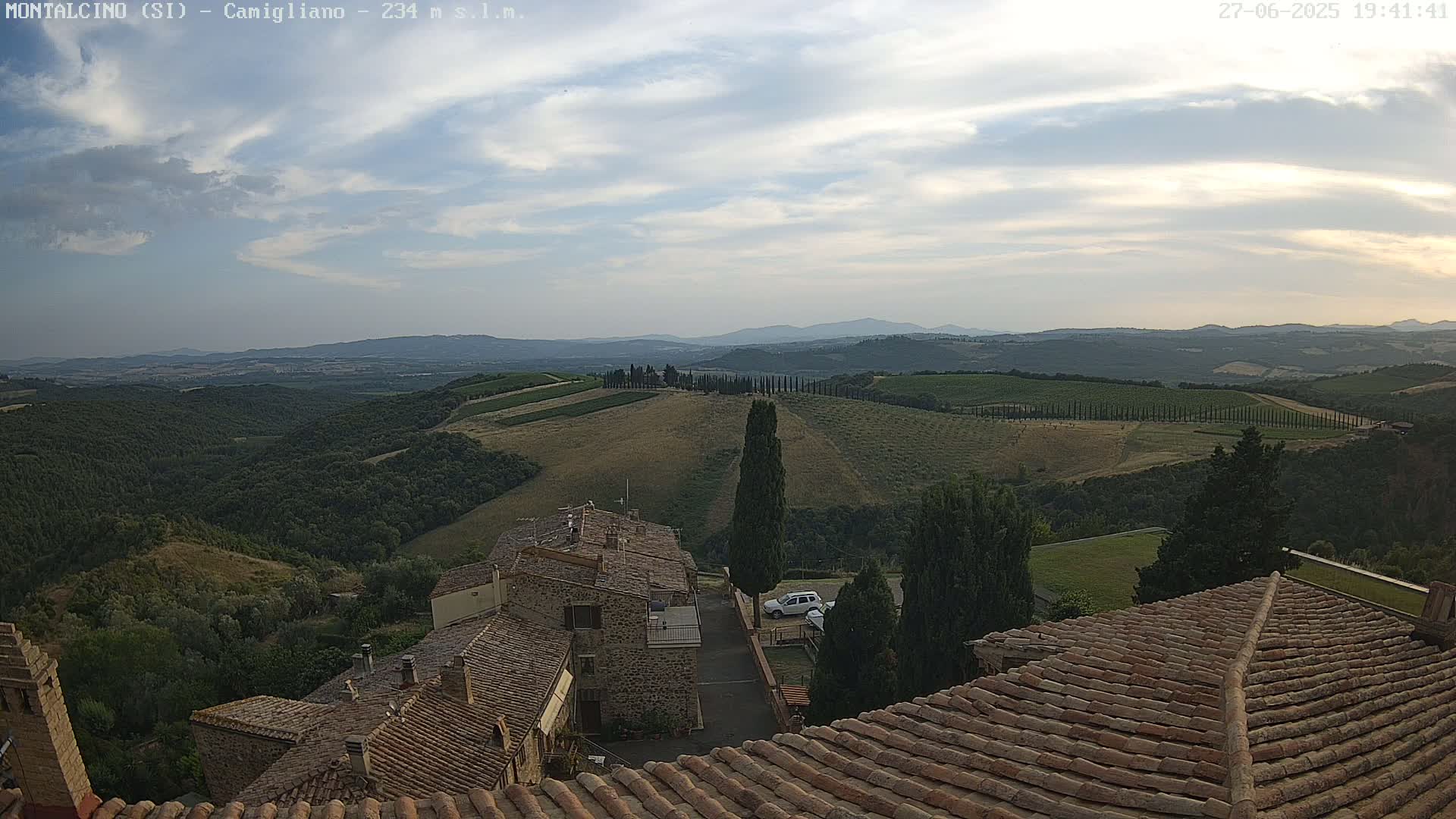 Montalcino, Camigliano Live Cam - Siena, Tuscany, Italy