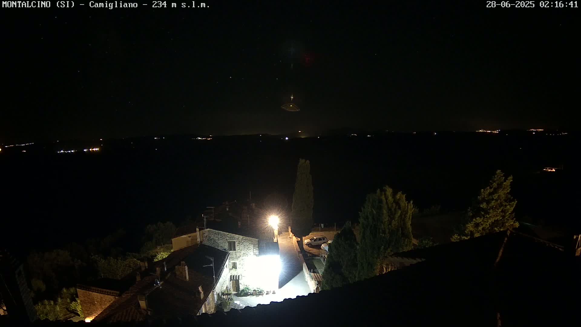 Montalcino, Camigliano Live Cam - Siena, Tuscany, Italy