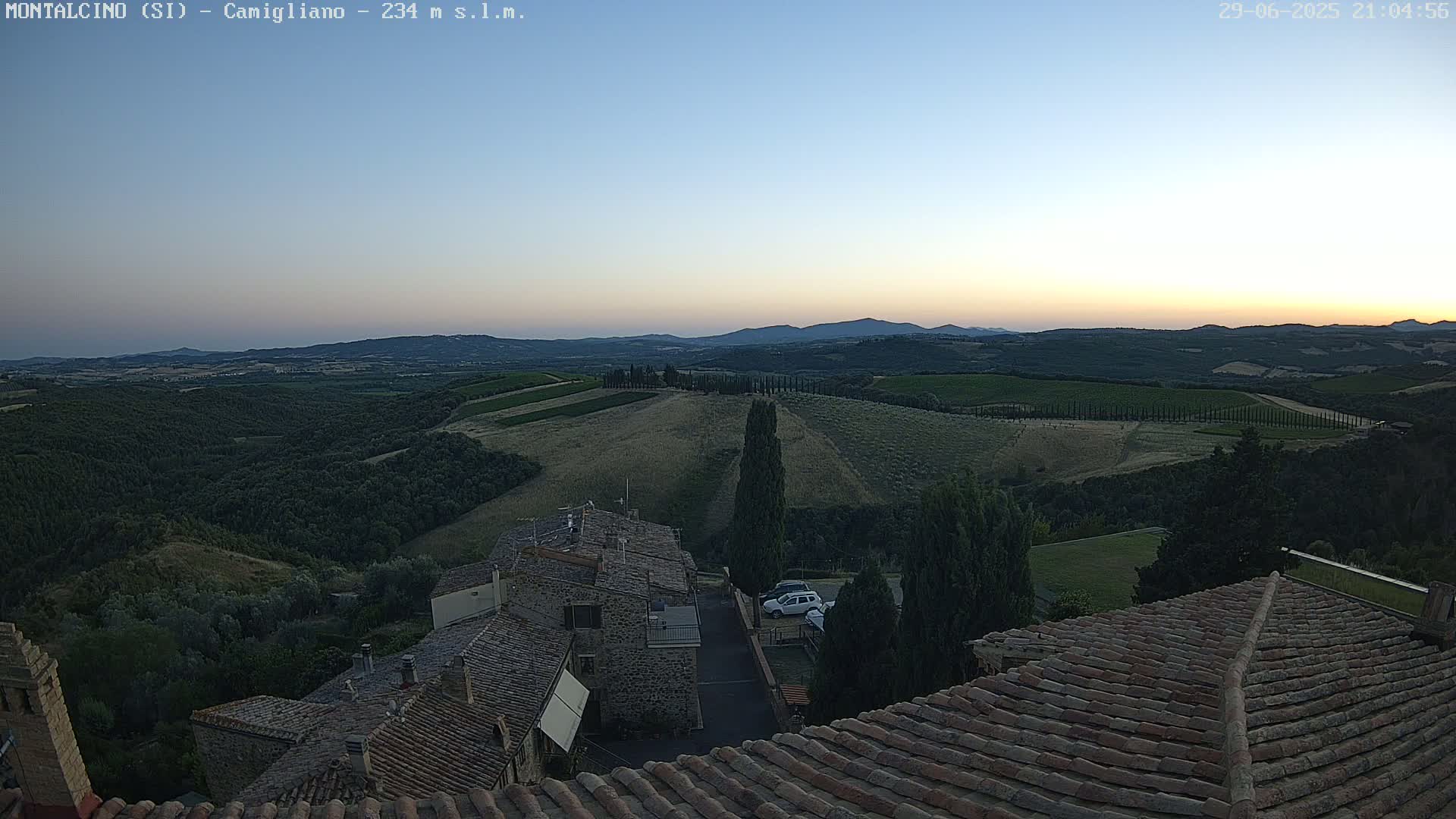 Montalcino, Camigliano Live Cam - Siena, Tuscany, Italy