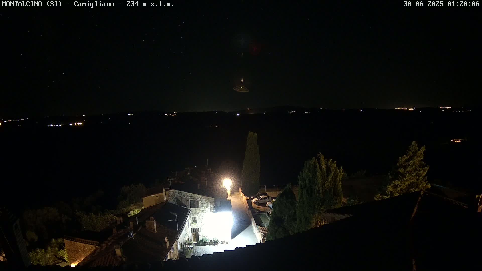 Montalcino, Camigliano Live Cam - Siena, Tuscany, Italy