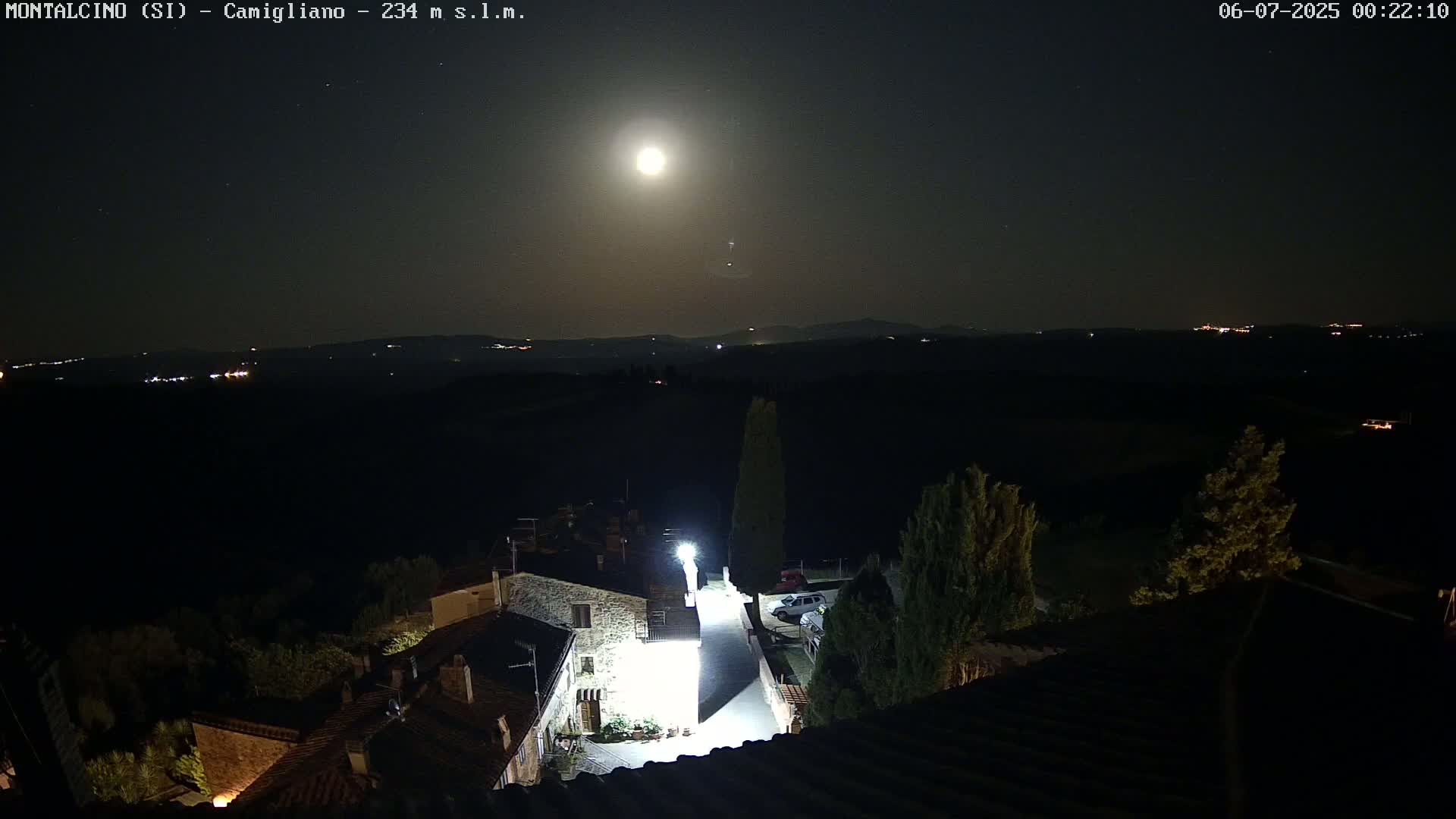 Montalcino, Camigliano Live Cam - Siena, Tuscany, Italy