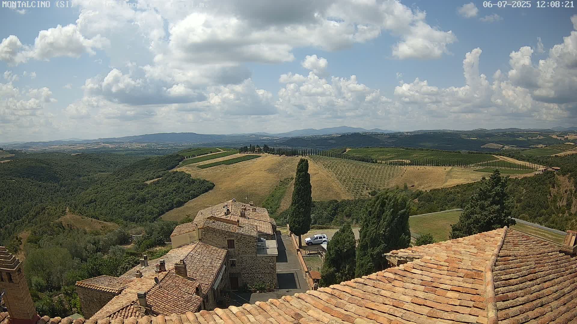 Montalcino, Camigliano Live Cam - Siena, Tuscany, Italy