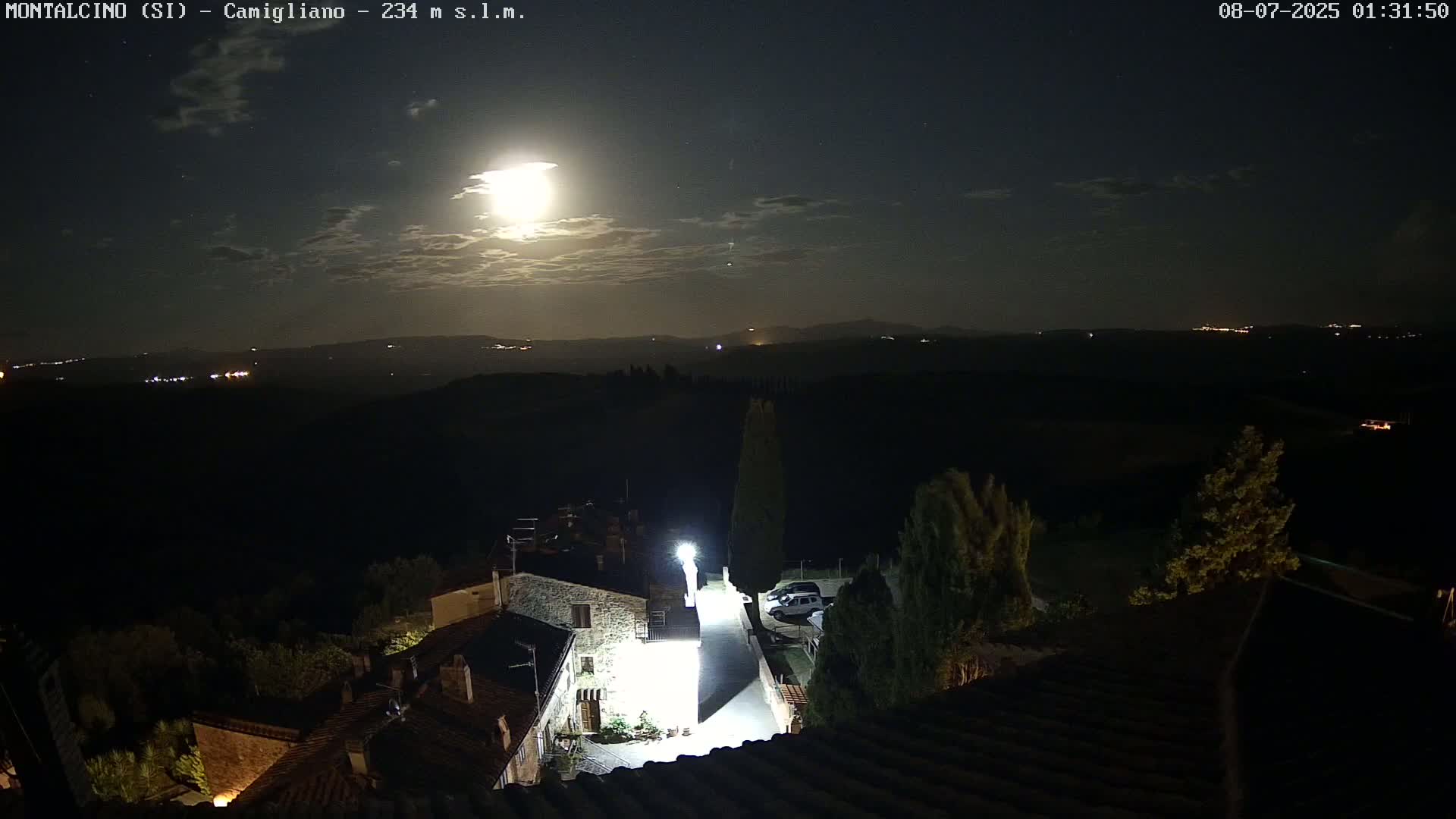 Montalcino, Camigliano Live Cam - Siena, Tuscany, Italy